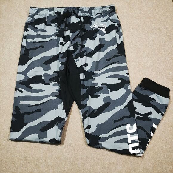 NFL Team Apparel New England Patriots Camo Jogger Pants #5 - Picture 1 of 9